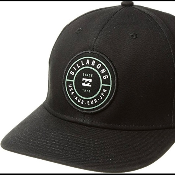 Billabong Other - NEW Billabong Men’s Rotor Stretch Black Hat